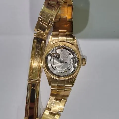 Rolex Oyster Perpetual Lady Date 6516 26mm Yellow gold White 9