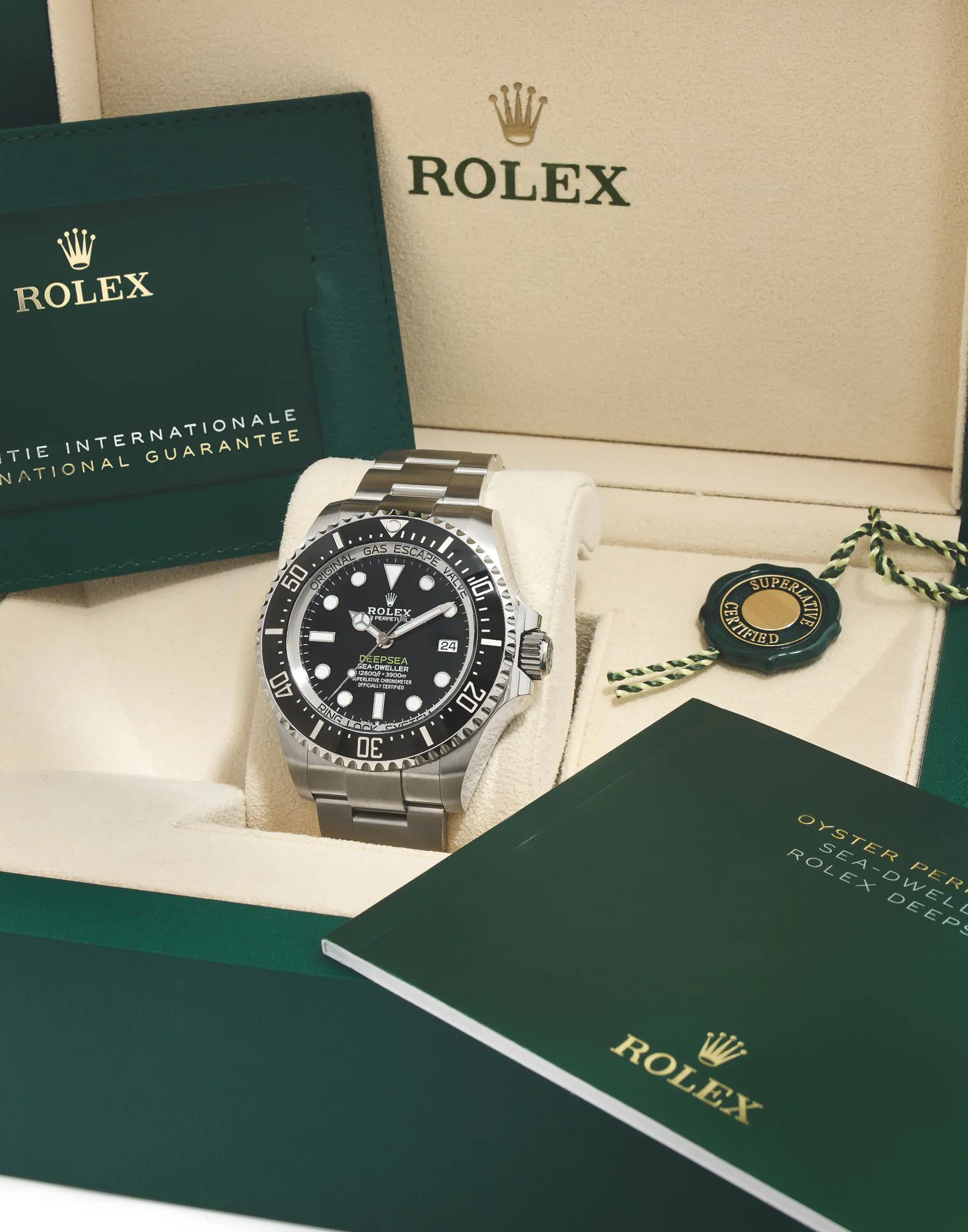 Rolex Sea-Dweller Deepsea 136660 44mm Stainless steel Black 1