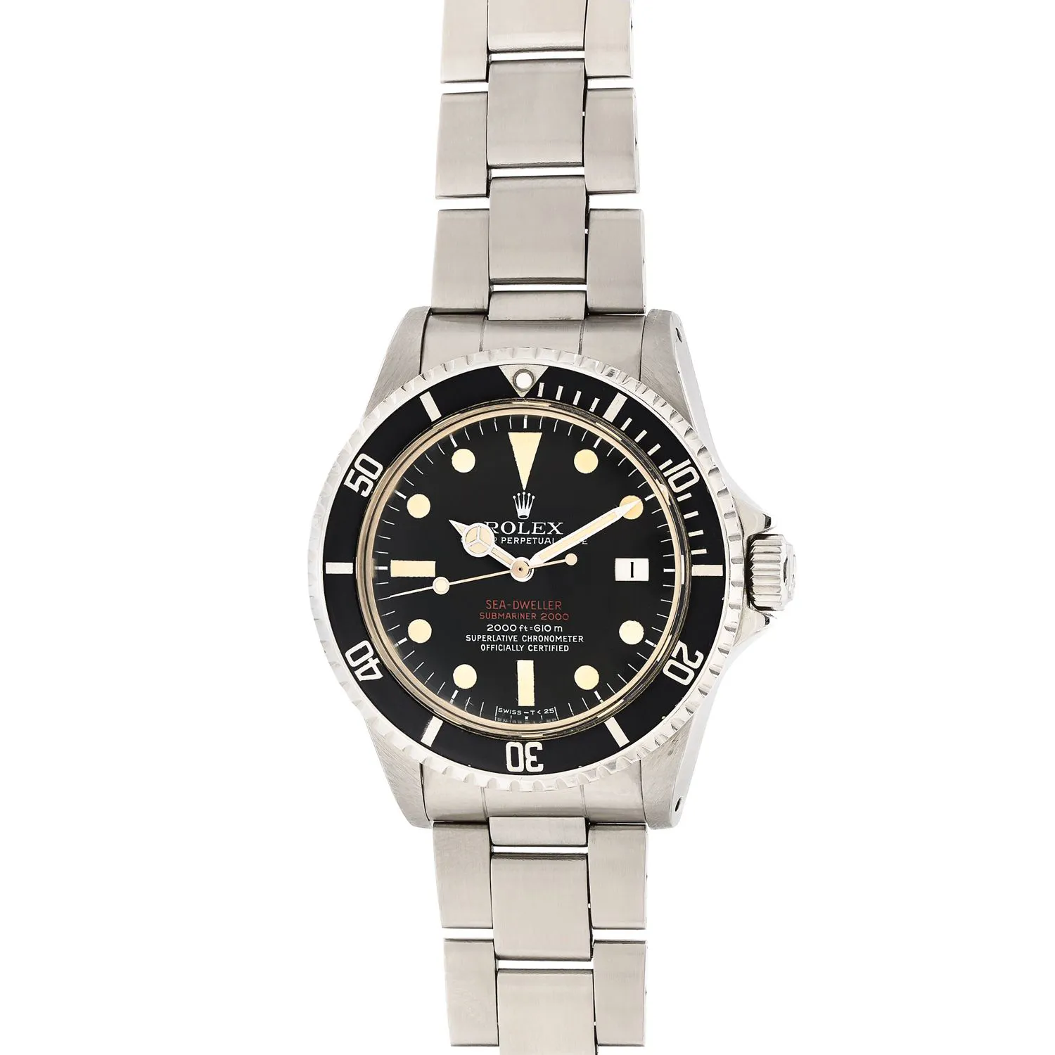 Rolex Sea-Dweller 1665 39mm Stainless steel Black