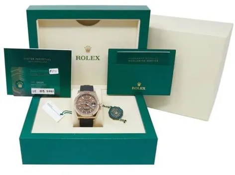 Rolex Sky-Dweller 326235 42mm Rose gold Brown 2