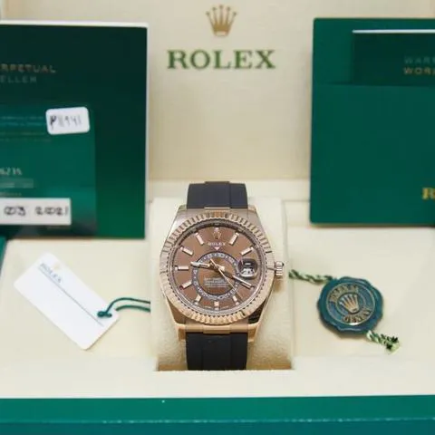 Rolex Sky-Dweller 326235 42mm Rose gold Brown 3