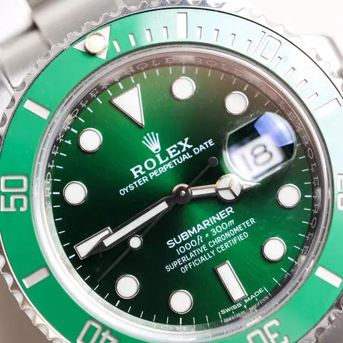 Rolex Submariner 116610LV 40mm Stainless steel Green 1