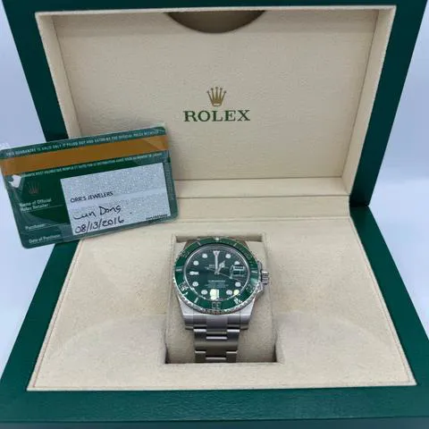 Rolex Submariner 116610LV 40mm Stainless steel Green 6