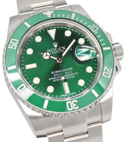 Rolex Submariner 116610LV 40mm Stainless steel Green 2