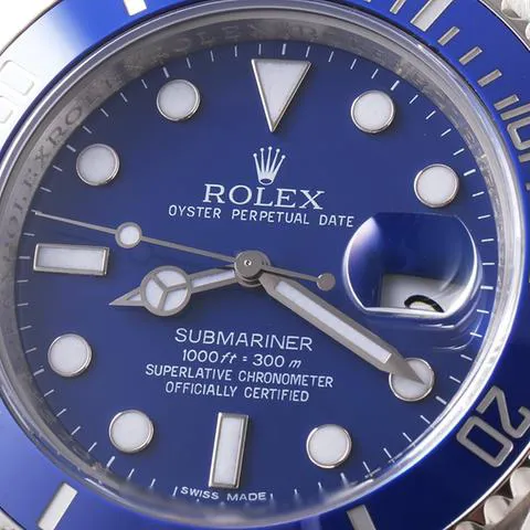 Rolex Submariner 116619LB 40mm White gold Blue 5