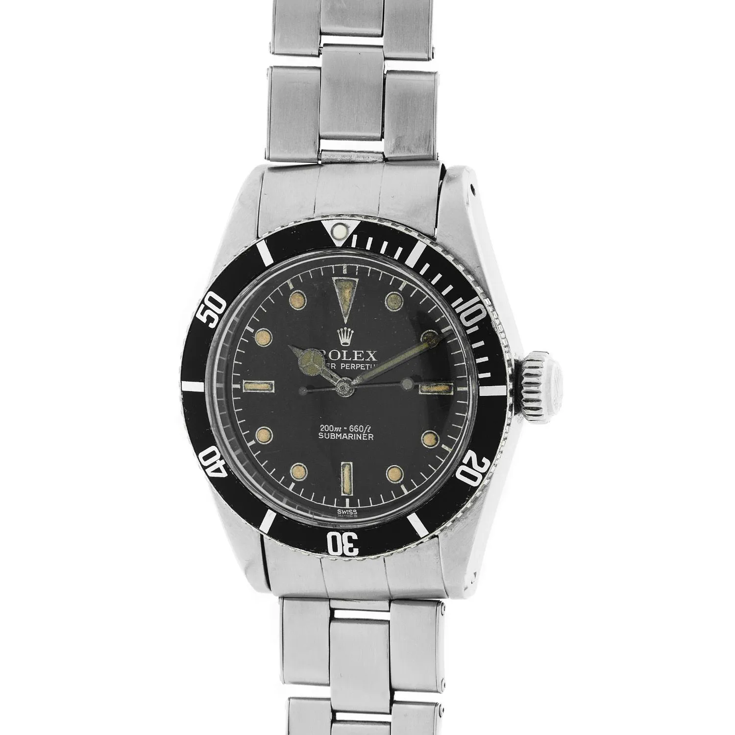 Rolex Submariner 6538 38mm Stainless steel Brown