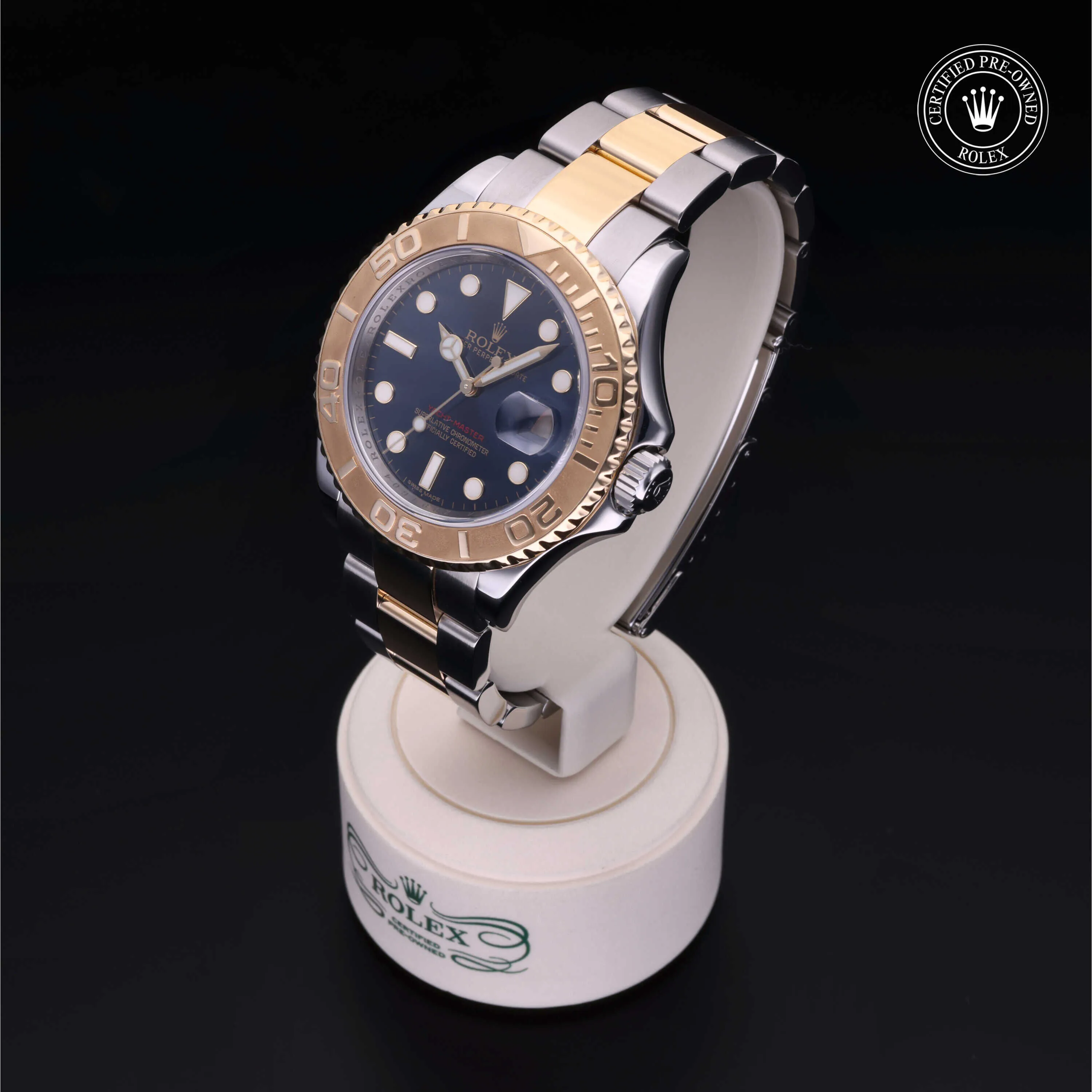 Rolex Yacht-Master 40 16623 40mm Yellow gold and stainless steel Blue 2