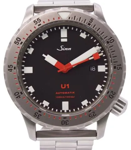 Sinn U1 1010.010 44mm Stainless steel Black