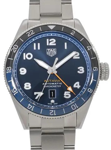 TAG Heuer Autavia WBE511A.BA0650 42mm Stainless steel Blue