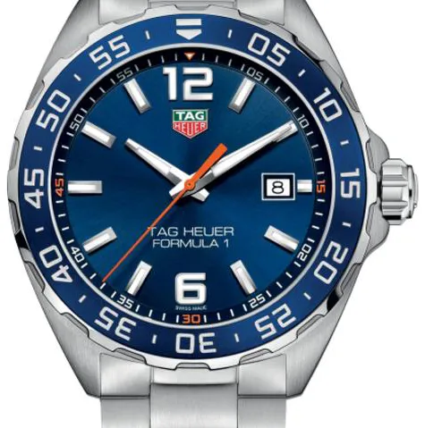 TAG Heuer Formula 1 Quartz WAZ1118.BA0875 41mm Stainless steel Blue