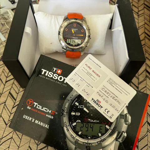 Tissot Touch T047.420.17.051.01 Stainless steel Black