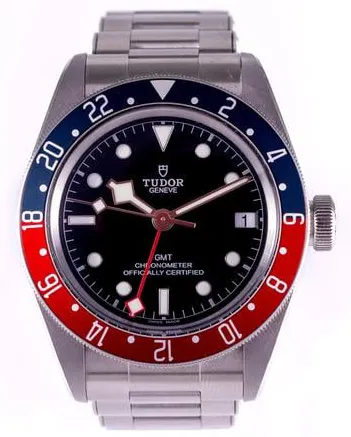 Tudor Black Bay GMT 79830RB 41mm Stainless steel Black