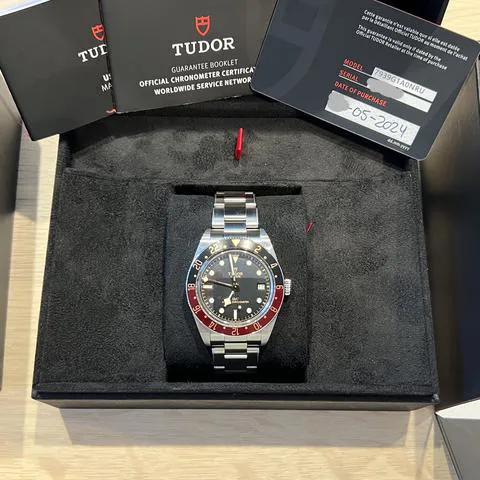 Tudor Black Bay GMT 39mm Stainless steel Black