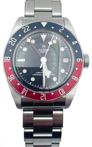 Tudor Black Bay GMT 41mm Stainless steel Black