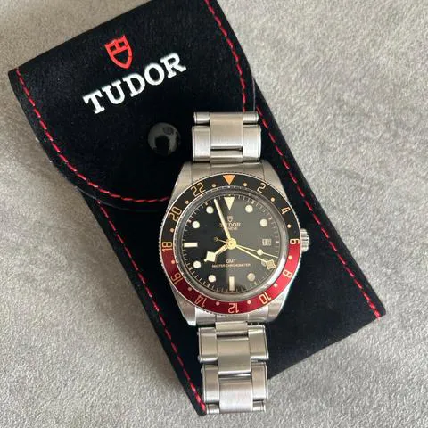 Tudor Black Bay GMT 39mm Stainless steel Black