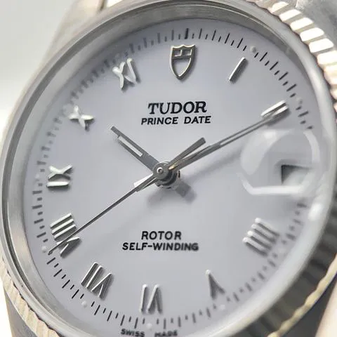 Tudor Prince Date 72034 31mm Stainless steel White 1