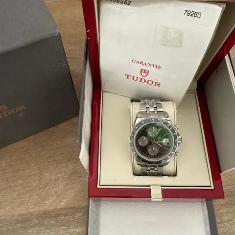 Tudor Prince Date 79260 40mm Stainless steel Black