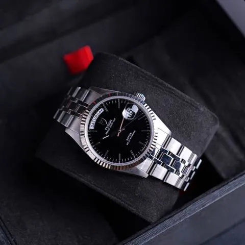 Tudor Prince Date-Day 76214 36mm Stainless steel Black 2
