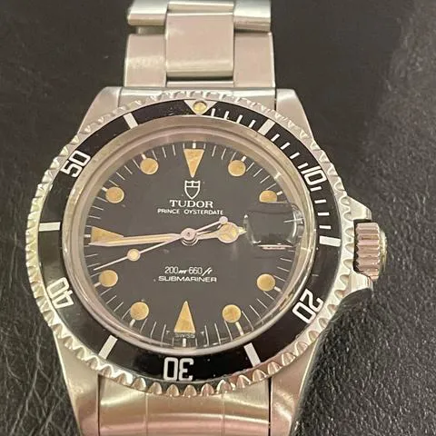 Tudor Submariner 76100 40mm Stainless steel Black