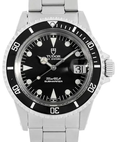 Tudor Submariner 79090 40mm Stainless steel Black