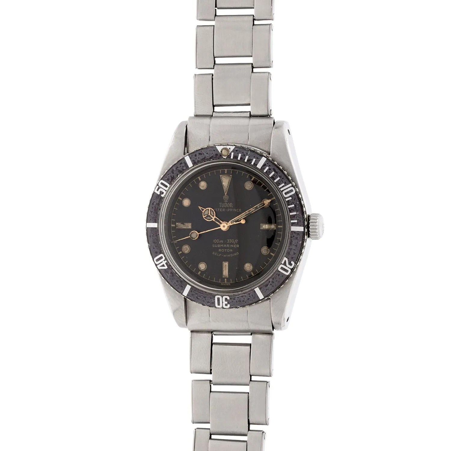 Tudor Submariner 7922 40mm Stainless steel Black