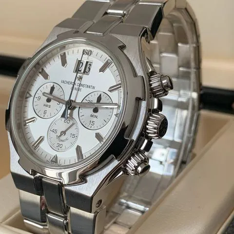 Vacheron Constantin Overseas Chronograph 49140 40mm Stainless steel Silver 5