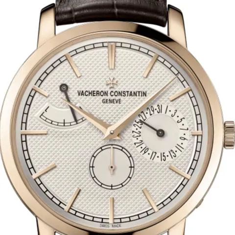 Vacheron Constantin Traditionnelle 83020/000R-9909 40mm Rose gold Silver