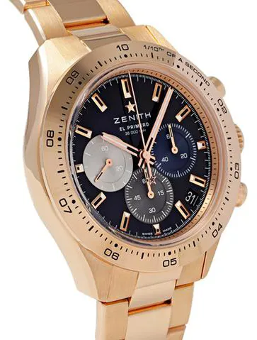 Zenith Chronomaster Sport 18.3101.3600/21.M3100 41mm Rose gold Black 1