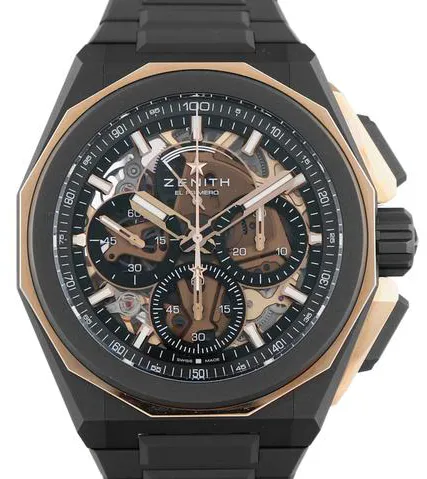 Zenith Defy Extreme 87.9100.9004/03.I001 45mm Rose gold Skeleton