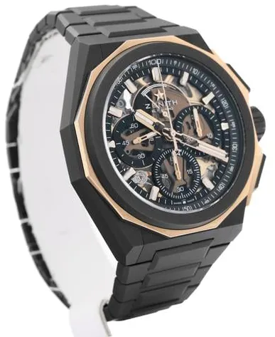 Zenith Defy Extreme 87.9100.9004/03.I001 45mm Rose gold Skeleton 3