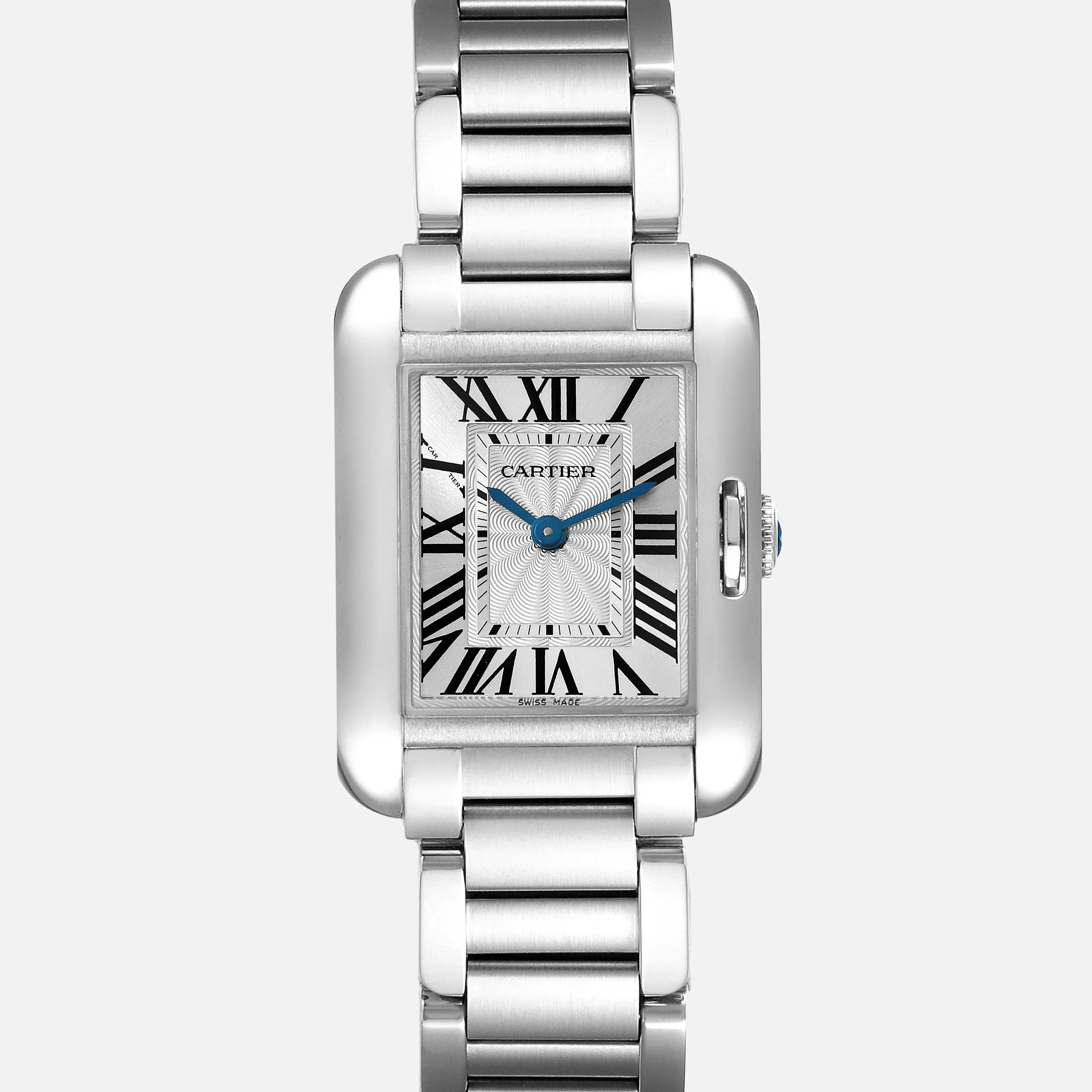 Cartier Tank Anglaise W5310022 30.2mm Stainless steel Silver
