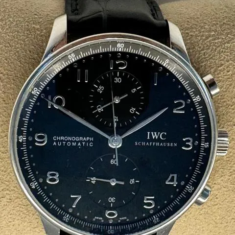 IWC Portugieser IW371438 41mm Stainless steel Black