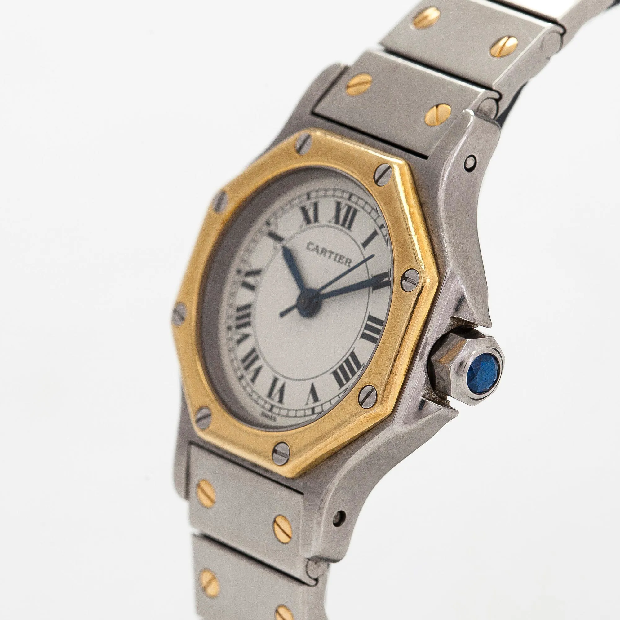 Cartier Santos Ronde 24mm Yellow gold and Stainless steel 5