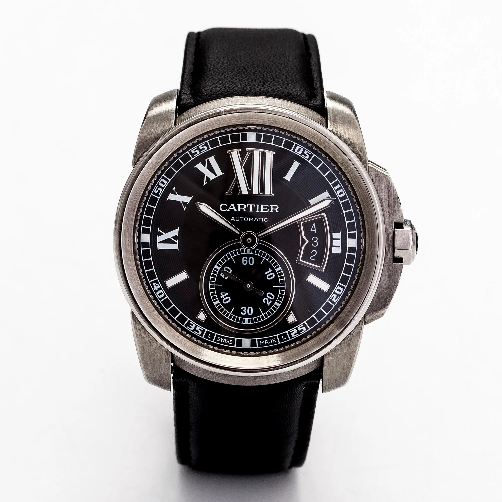 Cartier Calibre de Cartier 3389 42mm Stainless steel