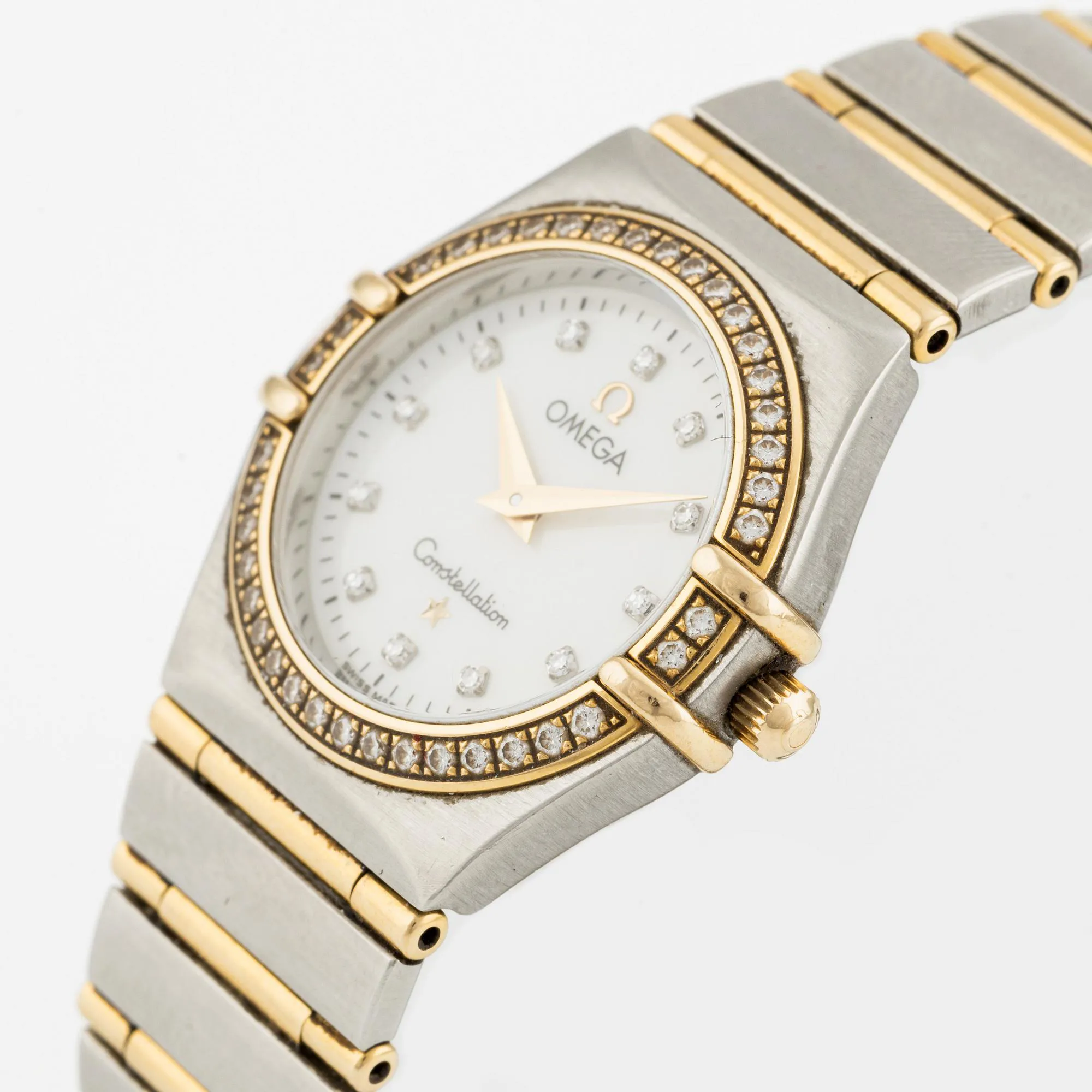 Omega Constellation 12777500 25.5mm Yellow gold and stainless steel Mother-of-pearl 2