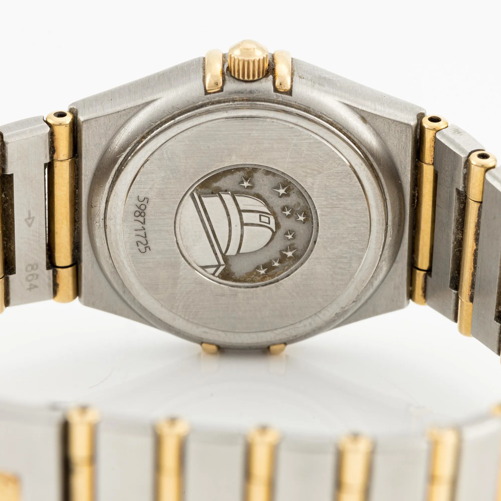 Omega Constellation 12777500 25.5mm Yellow gold and stainless steel Mother-of-pearl 5