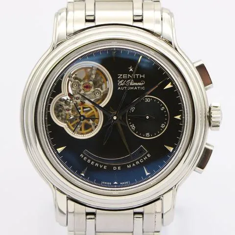 Zenith El Primero Chronomaster Open XXT 03.1260.4021 45mm Stainless steel Black