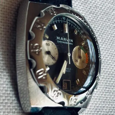 Marvin 38mm Stainless steel Black 4