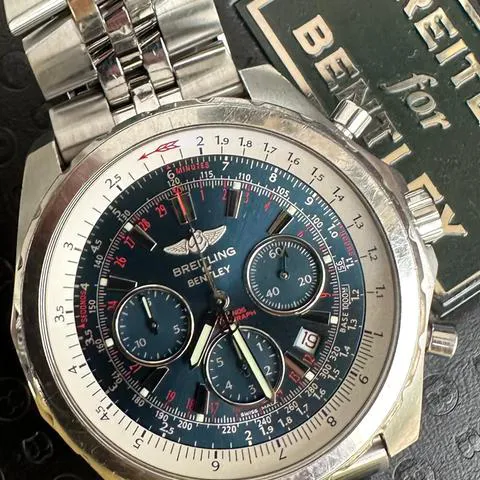 Breitling Bentley A25363 48mm Stainless steel Blue