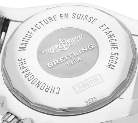 Breitling Chronomat AB0115 44mm Stainless steel Blue 12