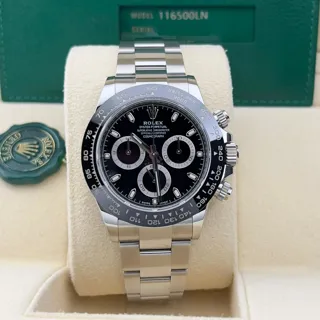 Rolex Daytona 116500 Stainless steel Black