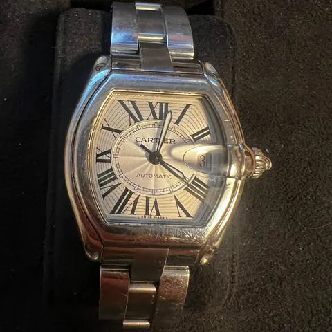 Cartier Roadster 2510 37mm Stainless steel Silver