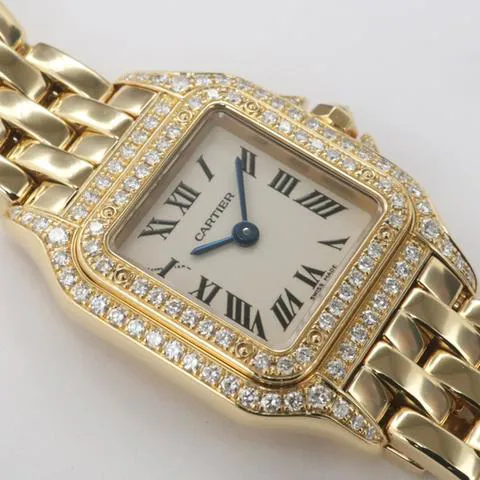 Cartier Panthère WF3072B9 21mm Yellow gold White 1