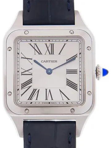 Cartier Santos Dumont WSSA0022 43.5mm Stainless steel Silver