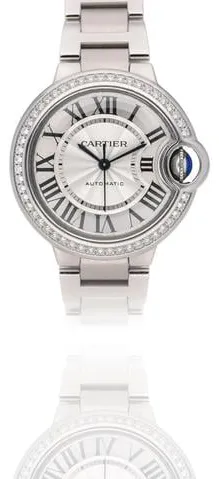 Cartier Ballon Bleu 33mm W4BB0016 33mm Stainless steel Silver