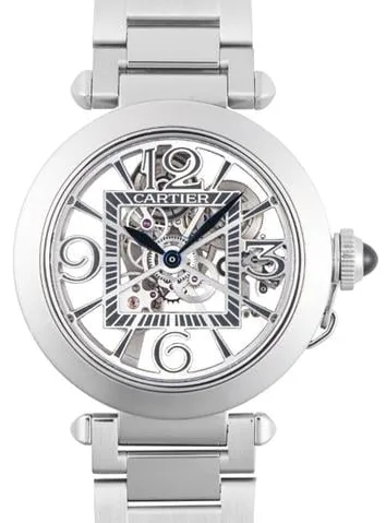 Cartier Pasha de Cartier WHPA0007 41mm Stainless steel Skeletonized