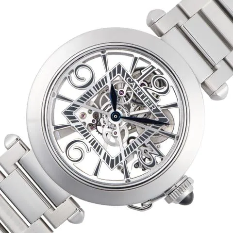 Cartier Pasha de Cartier WHPA0007 41mm Stainless steel Skeletonized 5