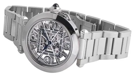 Cartier Pasha de Cartier WHPA0007 41mm Stainless steel Skeletonized 3