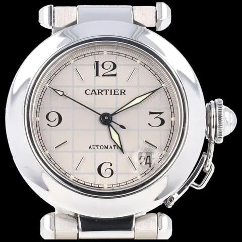 Cartier Pasha C 2324 35mm Stainless steel Silver