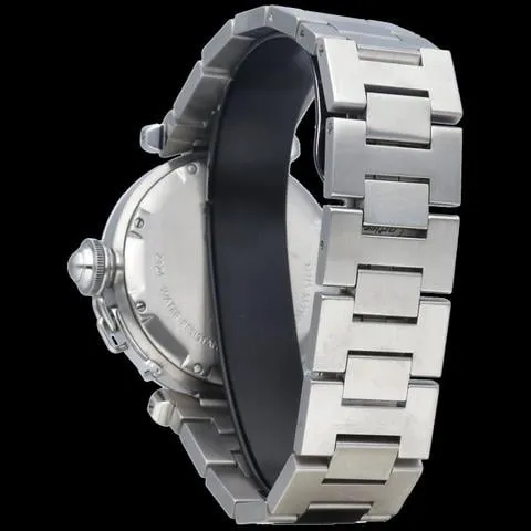 Cartier Pasha C 2324 35mm Stainless steel Black 8